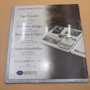 (1) Creative Memories 12x12 Page Protector 15 Sheet Pack Bonus Sheet 2004 READ